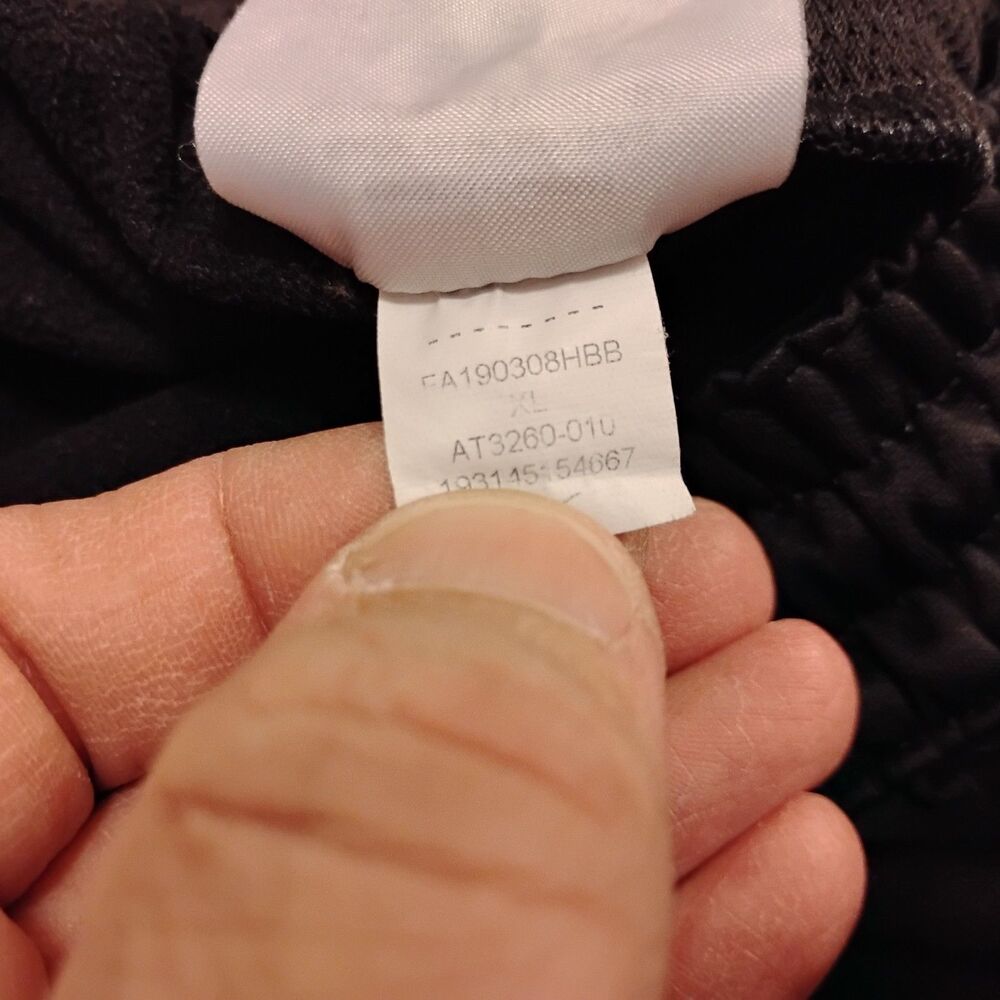 Nike therma HBR fleece pants mens XL Xlarge black basketball dri-fit AT3260 - Picture 11 of 14